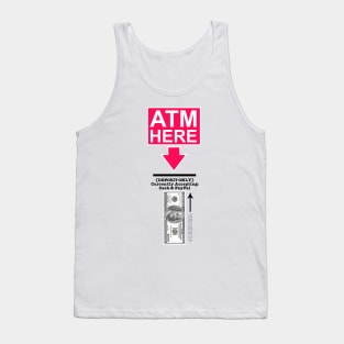 Funny ATM Halloween Costume Tank Top